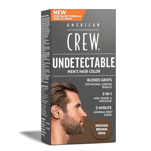 American Crew Undetectable Men...Free, 004 Medium Brown, 1 pack