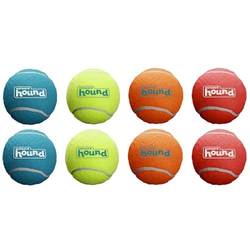 Outward Hound Squeaker Ballz –...& Training, Small (2"), 8‑Pack