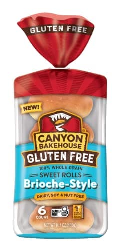 Canyon Bakehouse Brioche-Style...e Dinner Rolls, Fresh, 6 Count