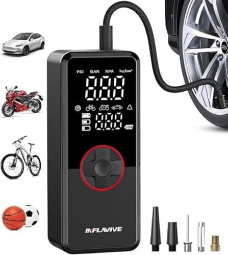 [AC] $14.99* | InflaVive Cordless Portable 150 PSI Tire Inflator Air Compressor at Amazon