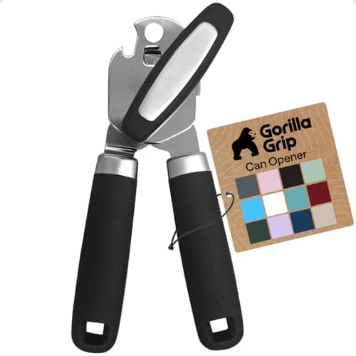 Gorilla Grip Stainless Steel Can Opener for $8 + free shipping w/ Prime