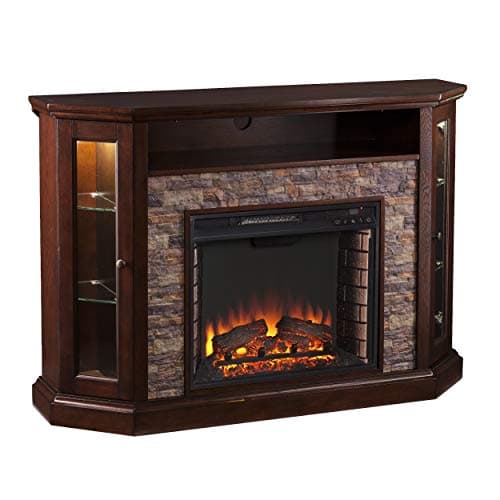 Redden Corner Convertible Electric Media Fireplace