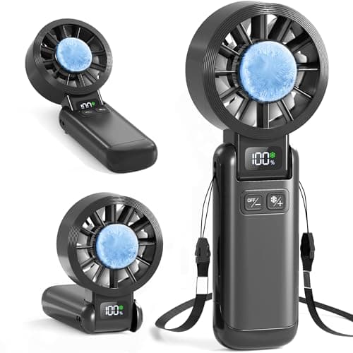 Pro Portable Handheld Fan w/ Ice Cooling for $20 w/ Prime + free shipping