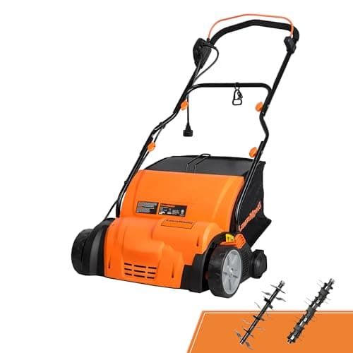 LawnMaster GV1314 Electric 15”...3 Amp Dethatcher and Scarifier