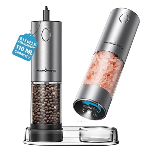 ThermoMaven Upgraded Larger Ca...tainless Steel, Black & Silver