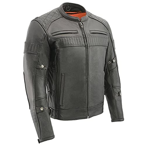 Milwaukee Men's Vented Scooter Jacket (Black, Large)