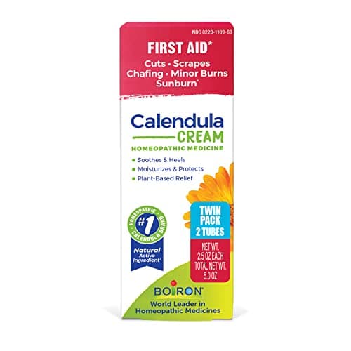 Boiron Calendula Cream for Rel...Free - 5 oz (2 Pack of 2.5 oz)