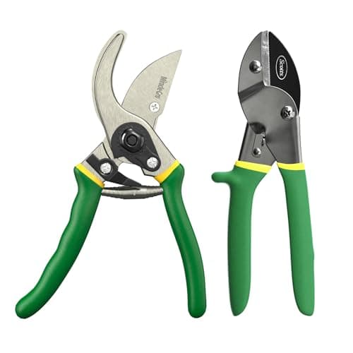 2-Piece Miracle-Gro 8" Pruning Shears Set w/ Bypass & Anvil Pruner $12.00 + Free Shipping w/ Prime or on $35+