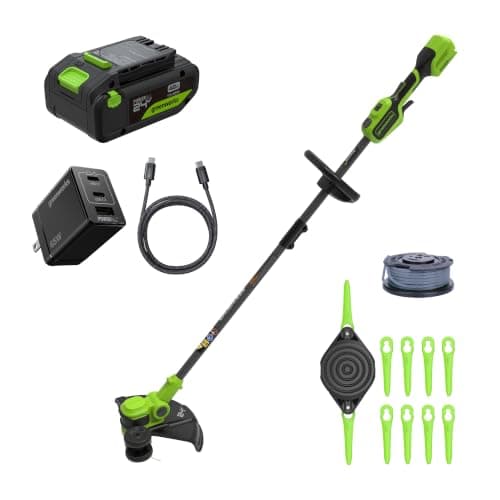 Greenworks 24V 13" String Trimmer w/ 4.0 Ah Battery for $110 + free shipping w/ Prime