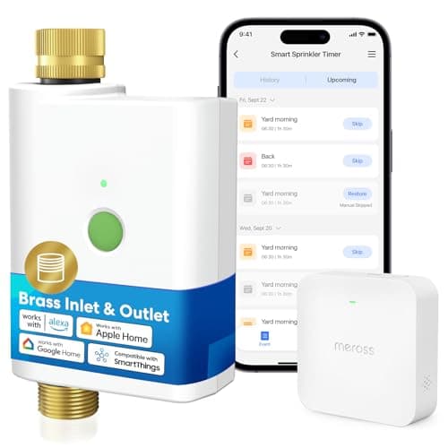 Meross Smart WiFi Garden Hose Water Timer for $66 + free shipping