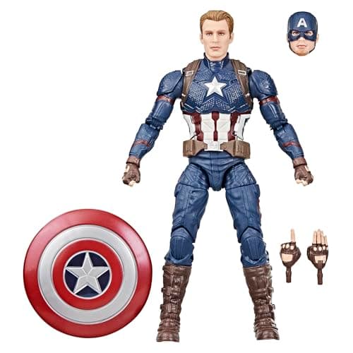 Marvel Legends Series Captain ...llectible 6 Inch Action Figure