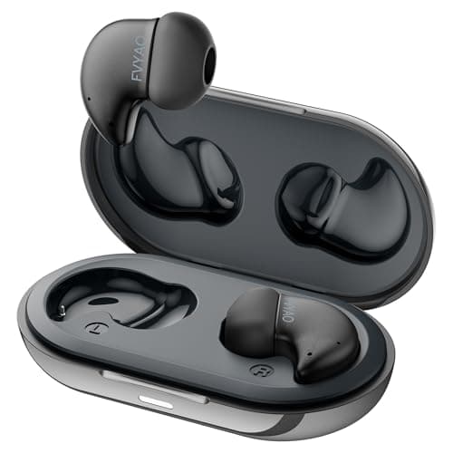 FVYAO Sleep Earbuds for Side Sleepers, Ear Buds Sleeping, Sleep Bluetooth Headphones, Wireless Bluetooth 5.4, 42H Playtime, Mini Invisible Buds Comfort Fit for Sleeping, Hidden Earbuds for Small Ears