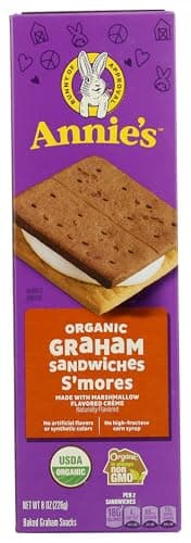 8-Ounce Annie's Homegrown Organic S'mores Graham Sandwiches $4.55 + Free Shipping w/ Prime or on $35+