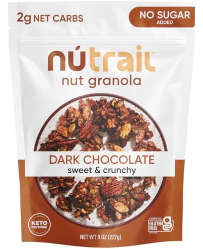 [SnS] $5.20 | 8-Oz NuTrail Nut Granola Low Carb Cereal (Dark Chocolate) at Amazon