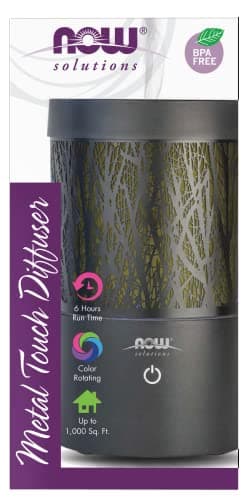 NOW Essential Oils, Metal Touc... Heat Free, Color Changing LED
