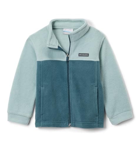 Columbia Youth Steens Mountain II Fleece Jacket, Crushed Blue/Everblue, 2T