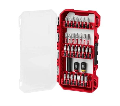 Milwaukee Electric Tool Shockwave Heavy Duty 32-Piece Impact Driver Bit Set for $16 + free shipping w/ Prime