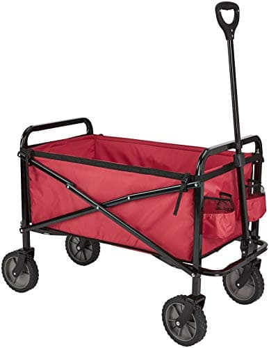 Amazon Basics Collapsible Heavy Duty Utility Wagon for $42 + free shipping