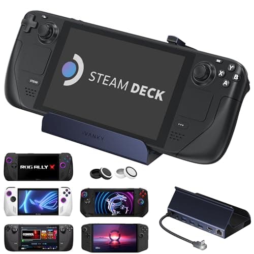 iVANKY 8-in-1 4K@144Hz Docking Station for ROG Ally, Steam Deck & More $20 + Free Shipping w/ Prime