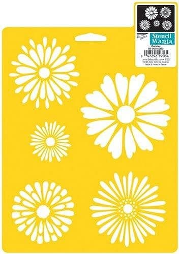Delta Creative Stencil Mania S... by 10-Inch, 970720710 Daisies