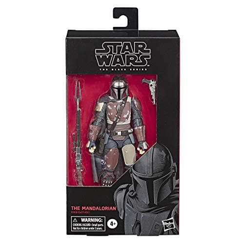 STAR WARS The Black Series The Mandalorian Toy 6" Scale Collectible Action Figure, Toys for Kids Ages 4 & Up