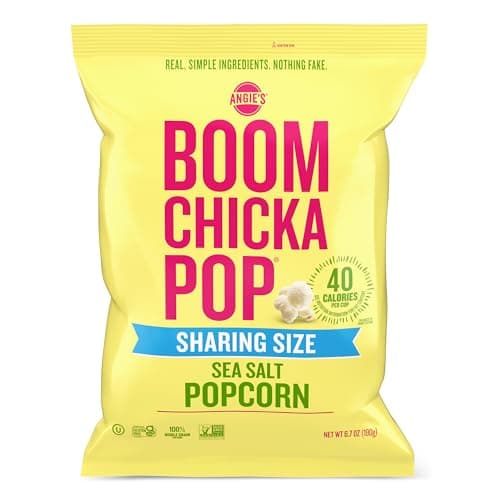 6.7-Ounce Angie's BOOMCHICKAPOP Sea Salt Popcorn $3.33 w/ S&S + Free Shipping w/ Prime or on $35+