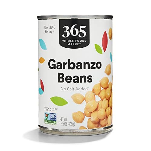 365 by Whole Foods Market Unsalted Garbanzo Beans (15.5-Ounce) $0.78 w/ S&S + Free Shipping w/ Prime or on $35+