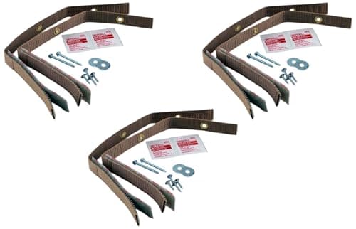 Quakehold! Furniture Strap Kit...sy to Install, Oak (Pack of 3)
