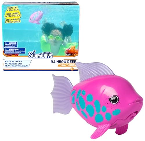 SwimWays Rainbow Reef Fish Toy...atteries Included, Tuna Turner