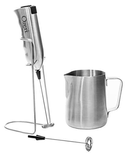 Ozeri Deluxe Milk Frother and ...l, with Extra Whisk Attachment