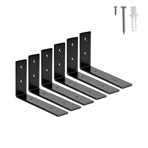 Shelf Bracket 6-Pack for $7 + free shipping w/ Prime