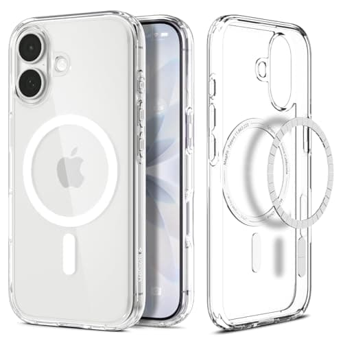 Spigen Ultra Hybrid MagFit Phone Case for iPhone 17/Pro/Pro/Max or Air (Clear) $13.50