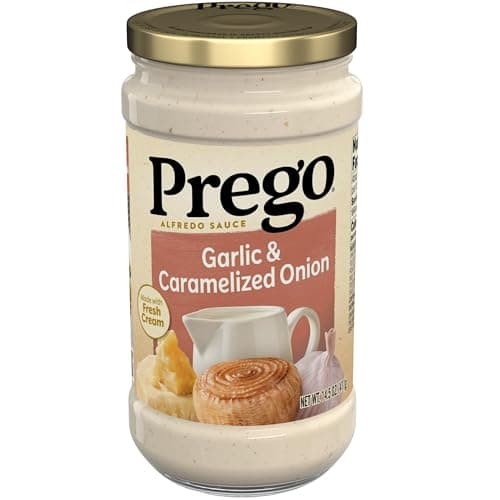 Prego Garlic and Caramelized O...fredo Pasta Sauce, 14.5 oz Jar