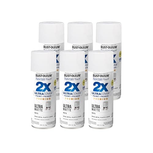 Rust-Oleum 331181-6PK Painter'... oz, Ultra Matte White, 6 Pack