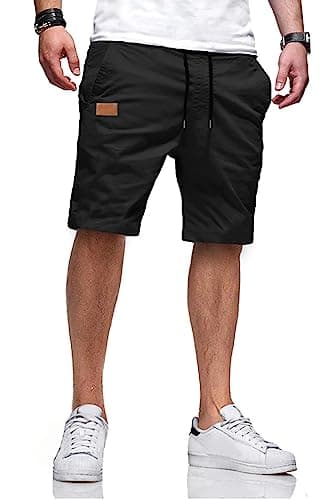 Men's Cotton Stretch Chino Shorts for $15 + free shipping w/ Prime