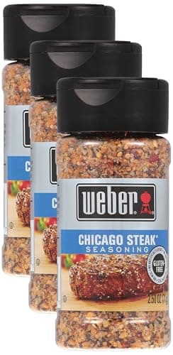 3-Pack 2.5-Ounce Weber Chicago Steak Seasoning Shaker $5.14 w/ S&S + Free Shipping w/ Prime or on $35+