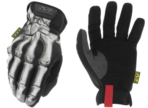 Mechanix Wear FastFit Bones Gl...atible - Large, Skeleton/Black