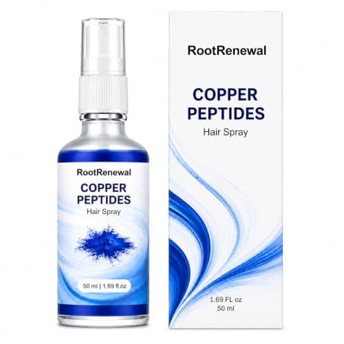 Copper Peptide Hair Growth Serum | GHK-CU Hair Serum with Biotin and Panthenol for support in Hair Looks, Volume, Texture