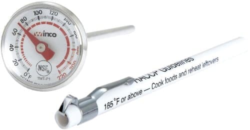 Winco Pocket Test Thermometer ...e Fahrenheit Temperature Range