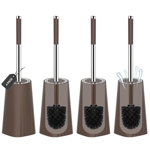 SetSail Toilet Brush 4-Pack for $10 + free shipping w/Prime
