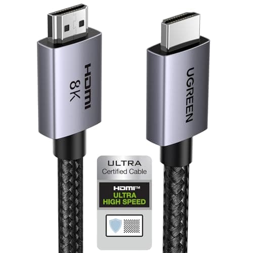 Prime Members: 6.6' UGREEN 48Gbps 8K HDMI 2.1 Cable $8.55 + Free S&H