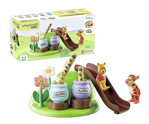Playmobil 1.2.3 & Disney: Winnie's & Tigger's Bee Garden