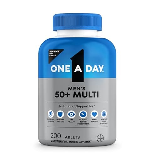 One A Day Men’s 50+ Multivitamin, 200 Count $9.98 AC S&S @ Amazon