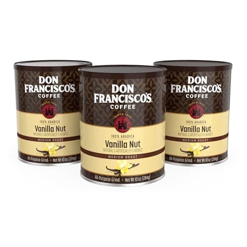 [SnS, AC] $13.83 | 3-Pack 10-Oz Don Francisco's Premium Vanilla Nut Ground Flavored Coffee at Amazon