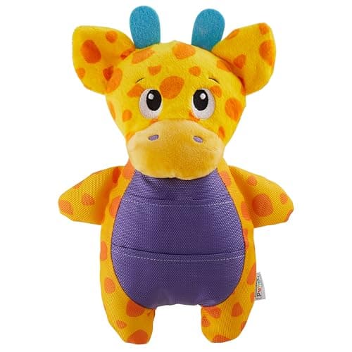 Outward Hound by Nina Ottosson...lush, Squeaky, Giraffe, Yellow