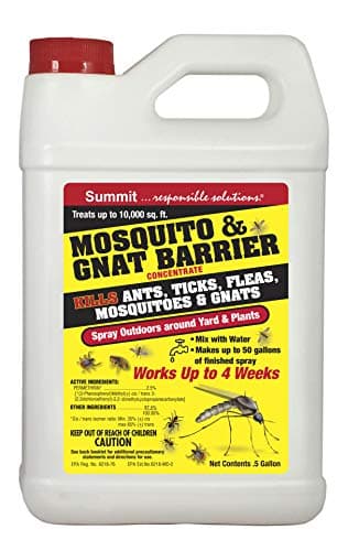 SUMMIT Mosquito & GNAT Barrier...s ,1/2 Gallon, Natural (031-6)