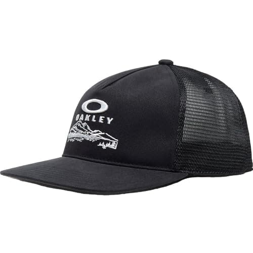 Oakley Mens Session Trucker Graphic, Pitch Black, One Size