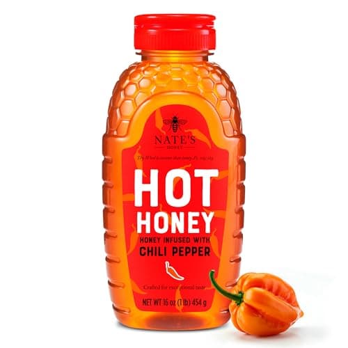 [AC] $5.39 | 16-Oz Nature Nate's Hot Honey Infused with Habanero Chili Pepper Flakes at Amazon