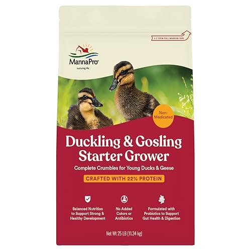 Manna Pro Duck Starter Grower ... Healthy Digestion | 25 Pounds