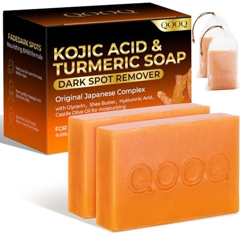 Kojic Acid Turmeric Soap 2-Pack Just $3 Shipped on Amazon | Fades Dark Spots